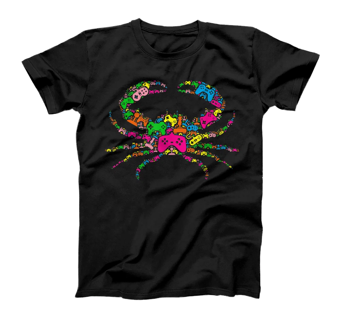 Funny Crab Controller for Boy & Girl Gamers - Video Game T-Shirt, Kid T-Shirt and Women T-Shirt