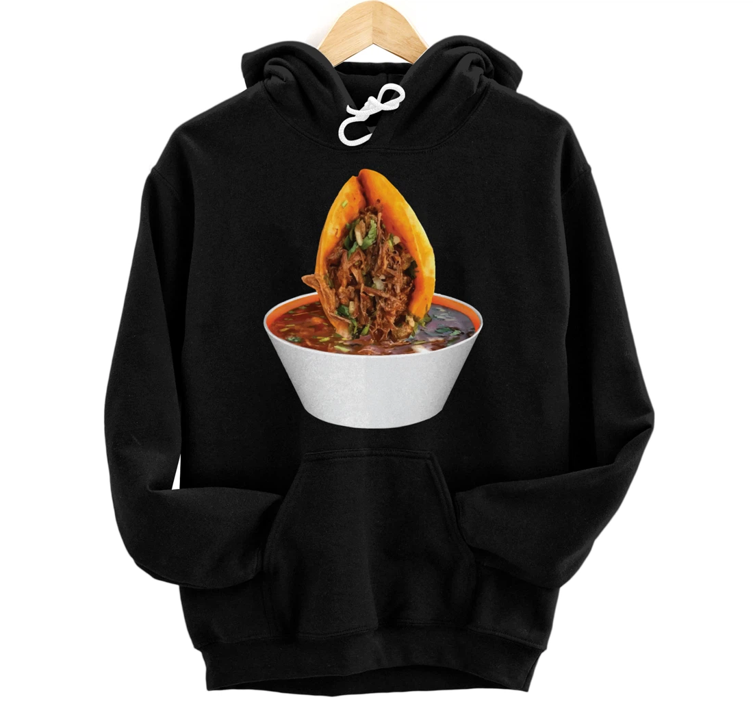 Personalized Birria Mexican Tacos Beef Stew Mexican Chivo Truck Street Pullover Hoodie