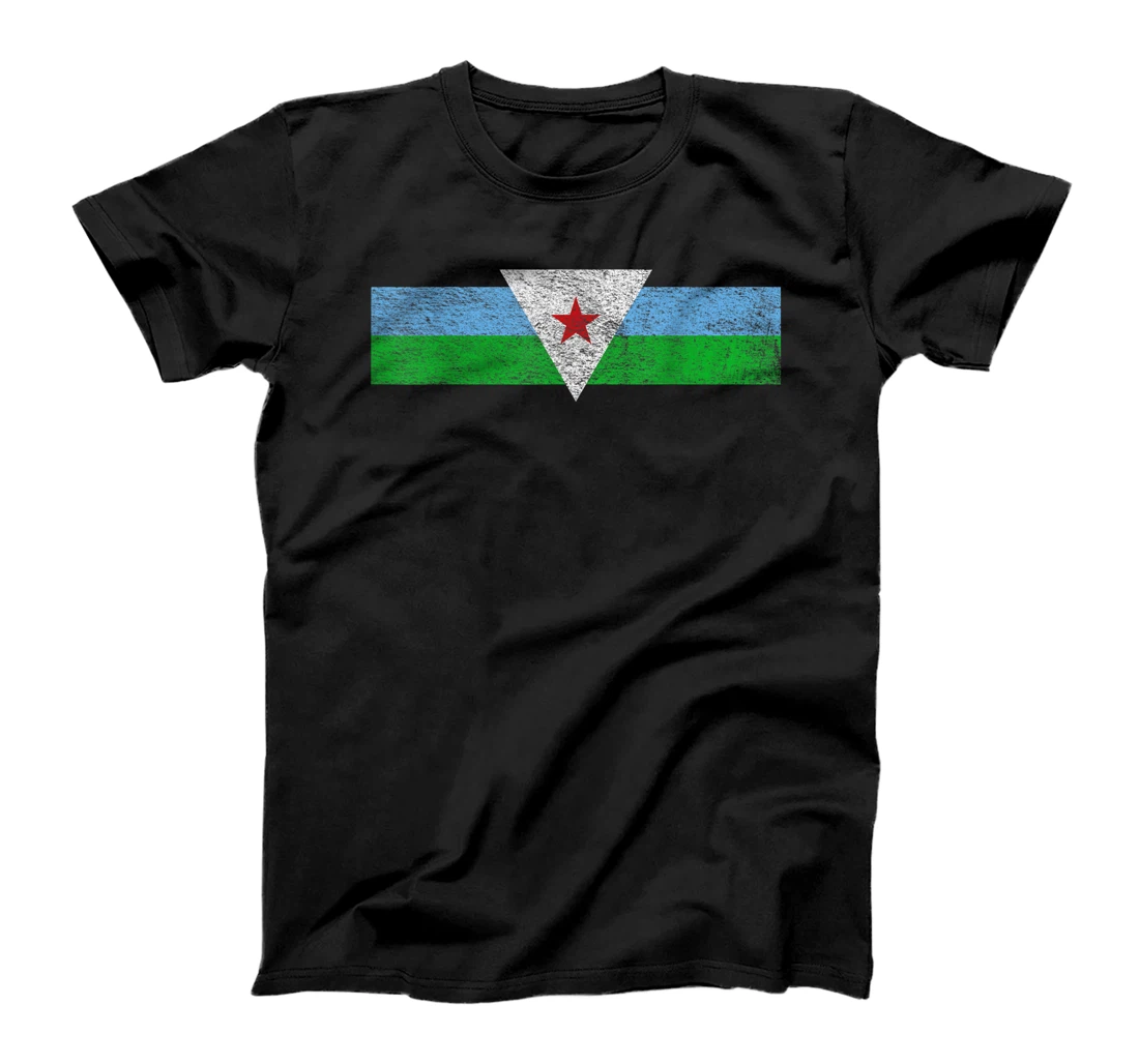 DJIBOUTI FLAG SPORTS SOCCER FOOTBALL ATHLETIC TEAM JERSEY T-Shirt, Kid T-Shirt and Women T-Shirt