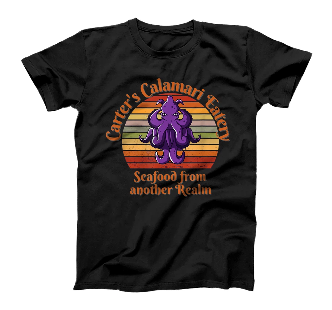 Captain Carters Calamari Eatery Seafood from another realm T-Shirt, Kid T-Shirt and Women T-Shirt