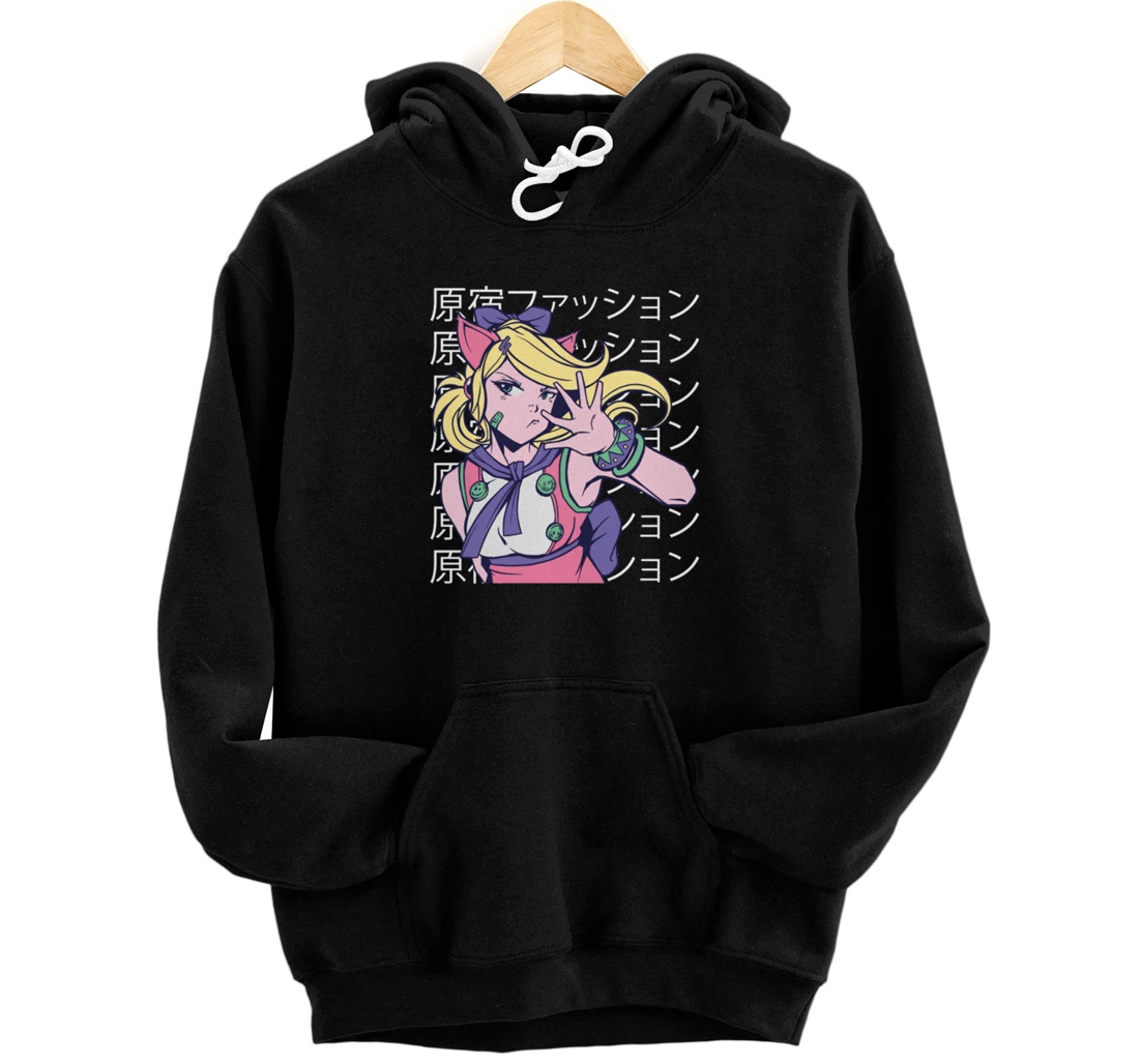 Personalized Kawaii Harajuku Fashion Pastel Goth Japanese Aesthetic Pullover Hoodie