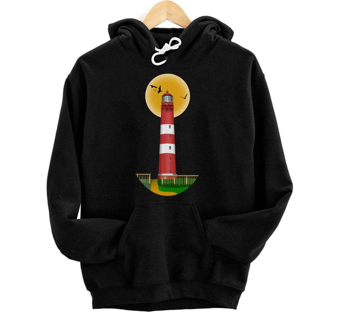 Personalized Amrum Lighthouse Seefeuer Amrum Pullover Hoodie