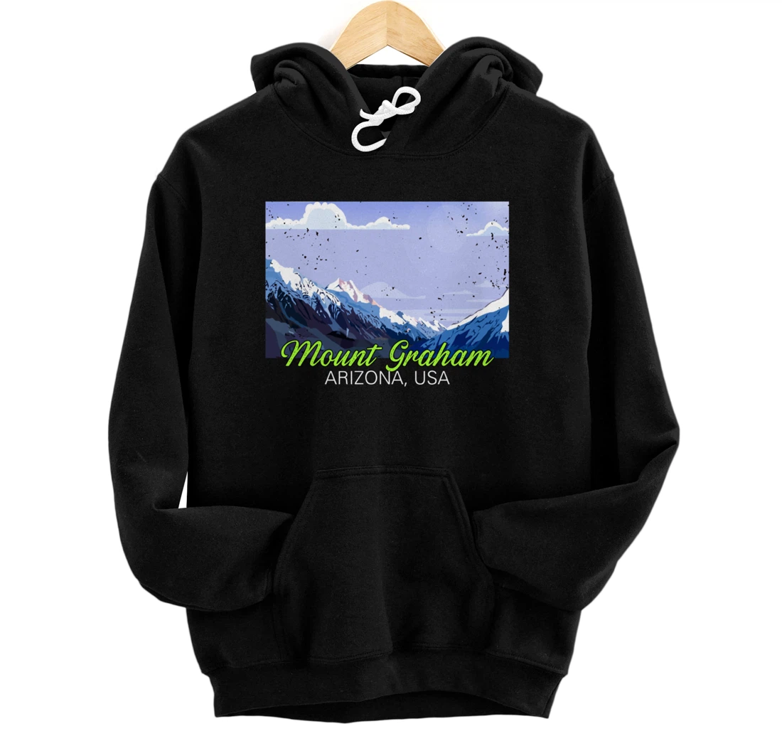 Personalized Mount Graham in Arizona Pullover Hoodie