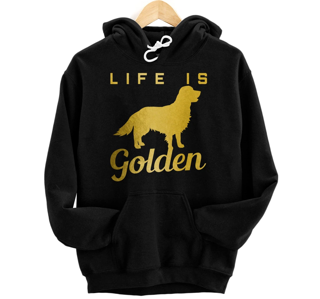 Personalized Golden Retriever Dog Lover Funny Cute Pullover Hoodie