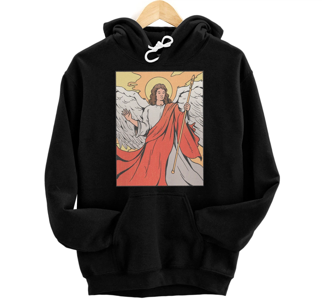 Personalized Saint Raphael Pullover Hoodie