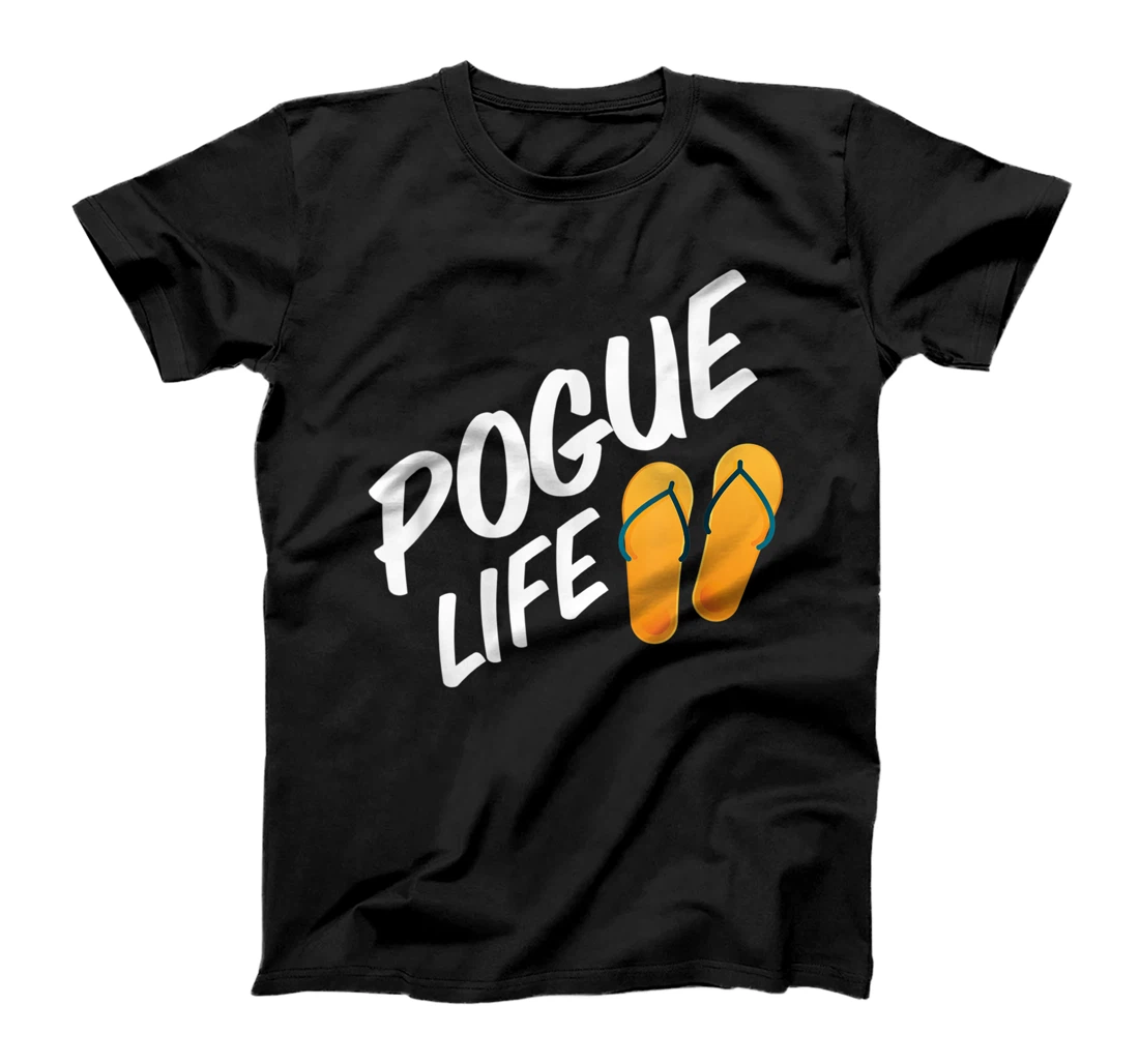 Pogue Life Vintage with Flip Flop Retro T-Shirt, Kid T-Shirt and Women T-Shirt