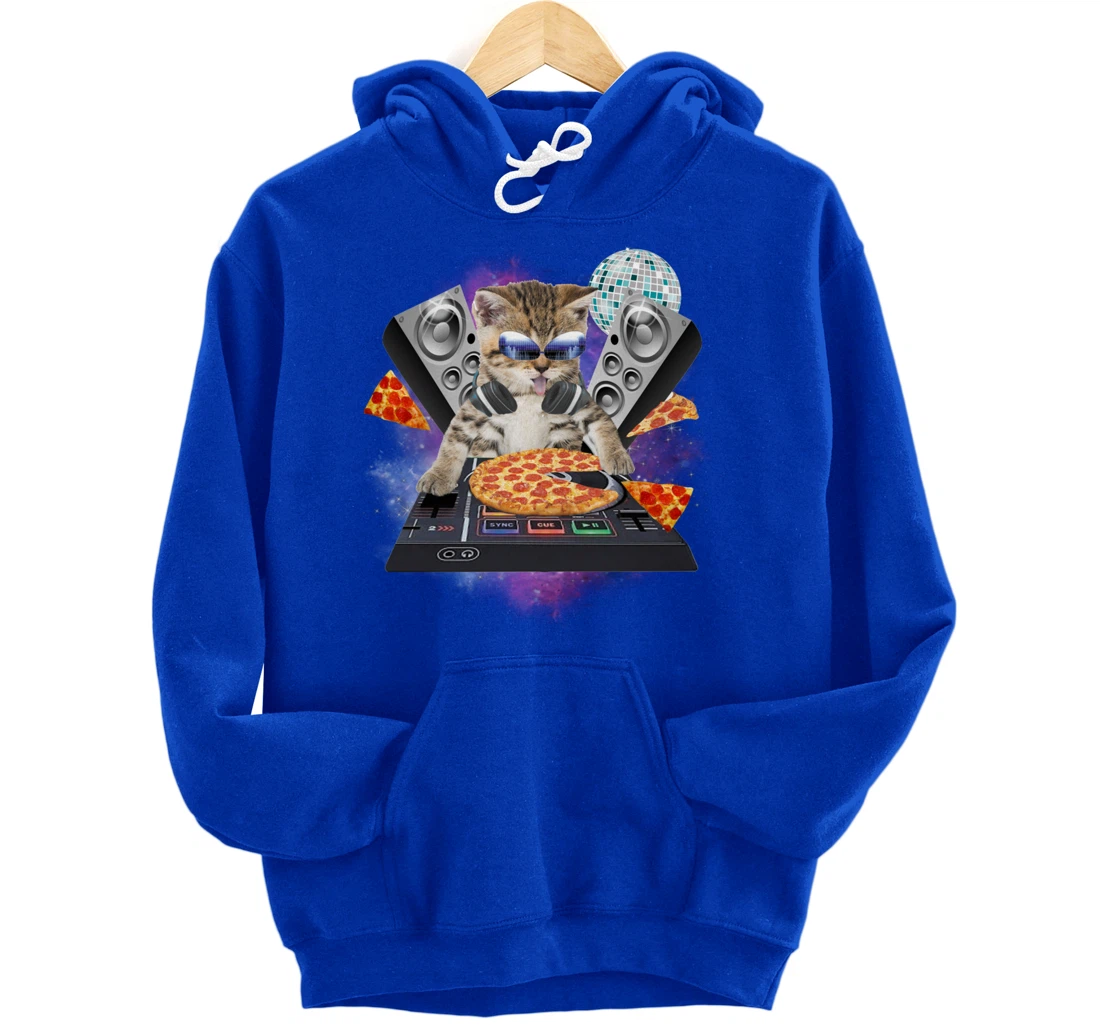 Outer Space Galaxy Universe Cat Pizza Dj Funny Cute Cosmic T Shirts,  Hoodies, Sweatshirts & Merch