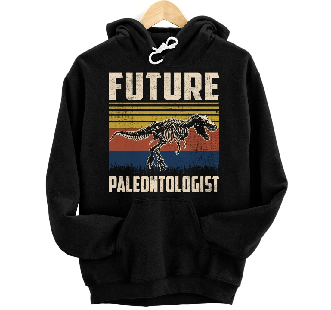 Personalized Funny Future Paleontologist Fossil Dinosaurs Lover Pullover Hoodie