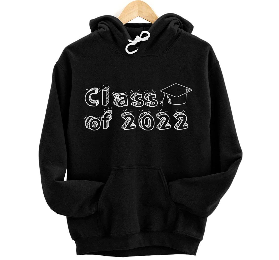 Personalized Cool/Sketchy 2022 Senior Class of 22 Pullover Hoodie