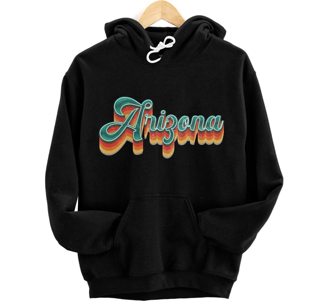 Personalized Retro Arizona grunge vintage Arizona 70s 80s Pullover Hoodie