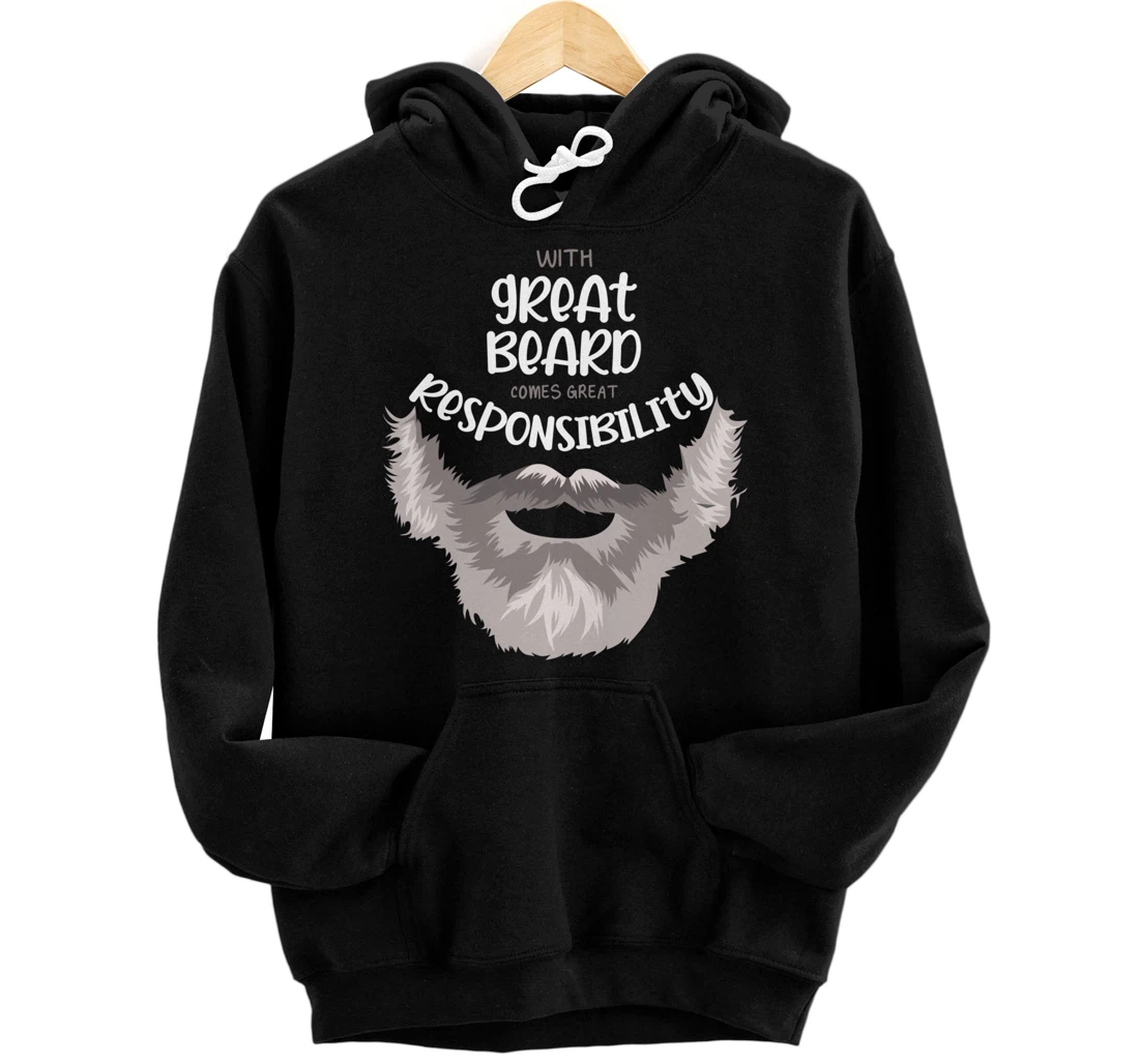 Personalized Great Responsibility Responsible Man Pullover Hoodie