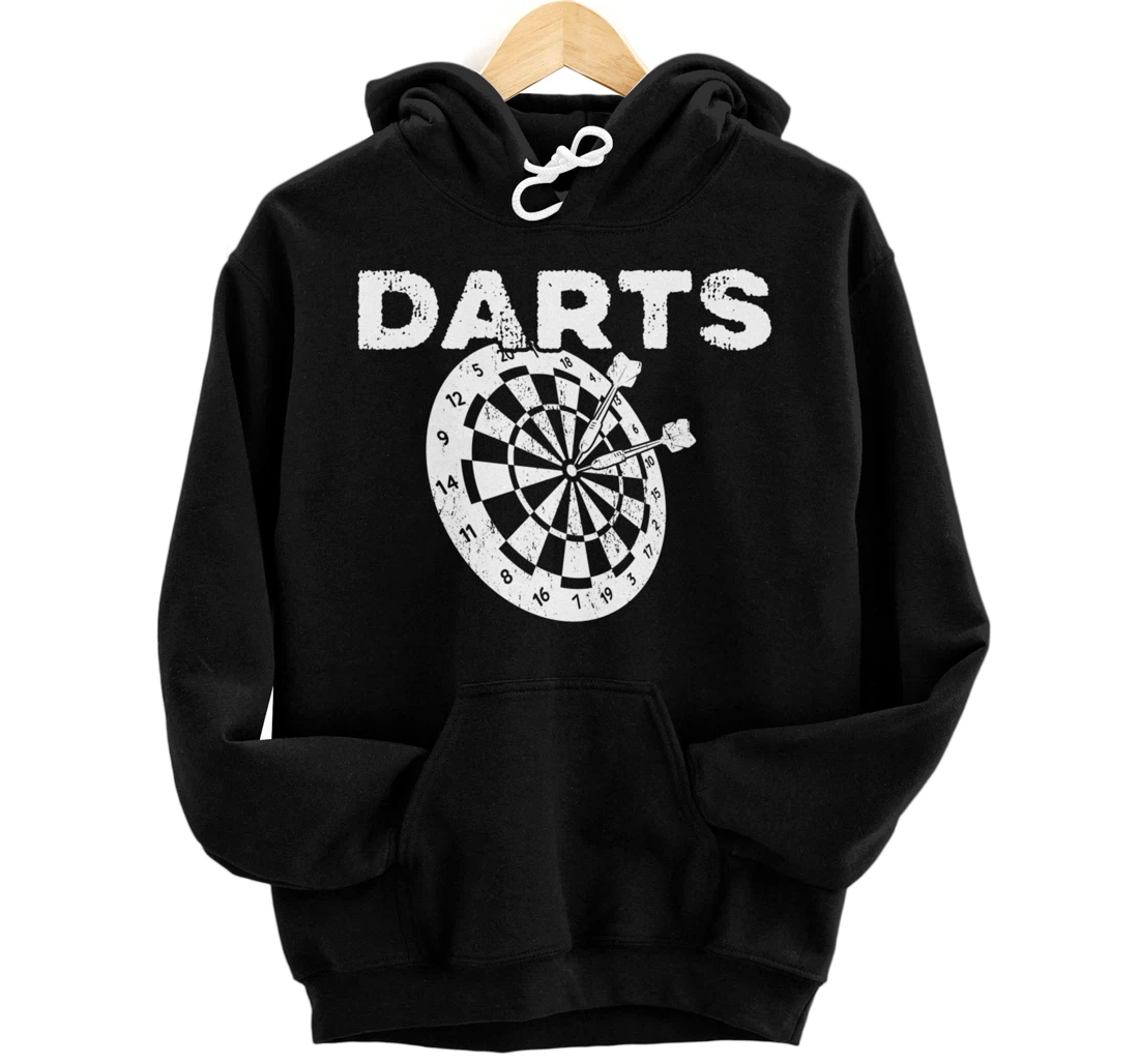 Personalized Darts Dart Club Game Darts Board Player Pullover Hoodie