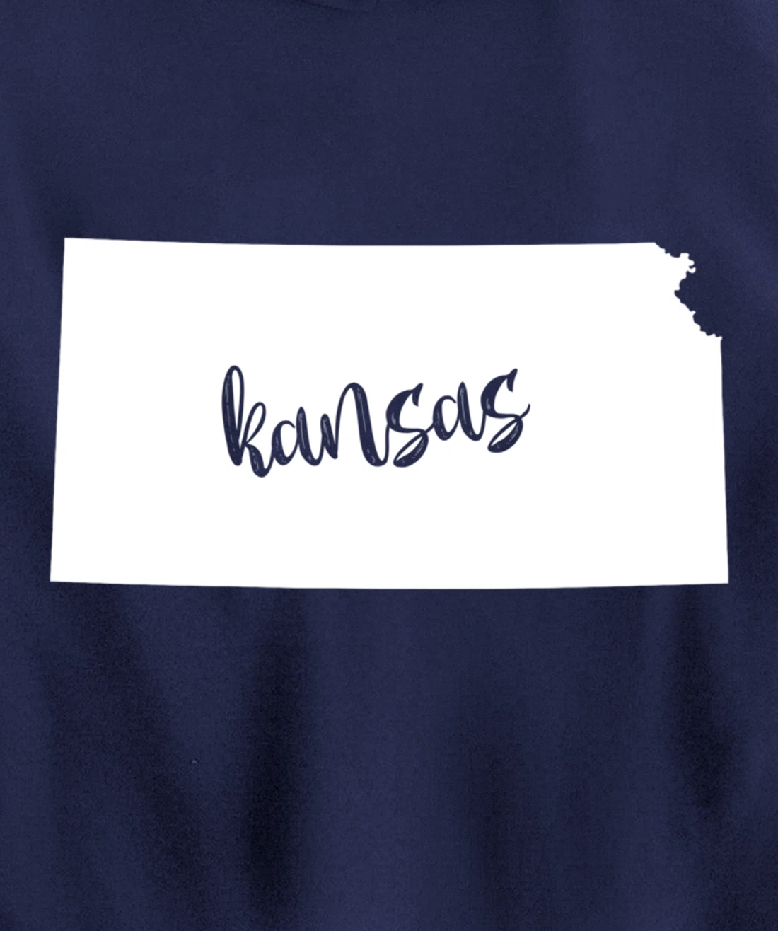 Kansas State Map Unisex Hoodie State Pride Gift