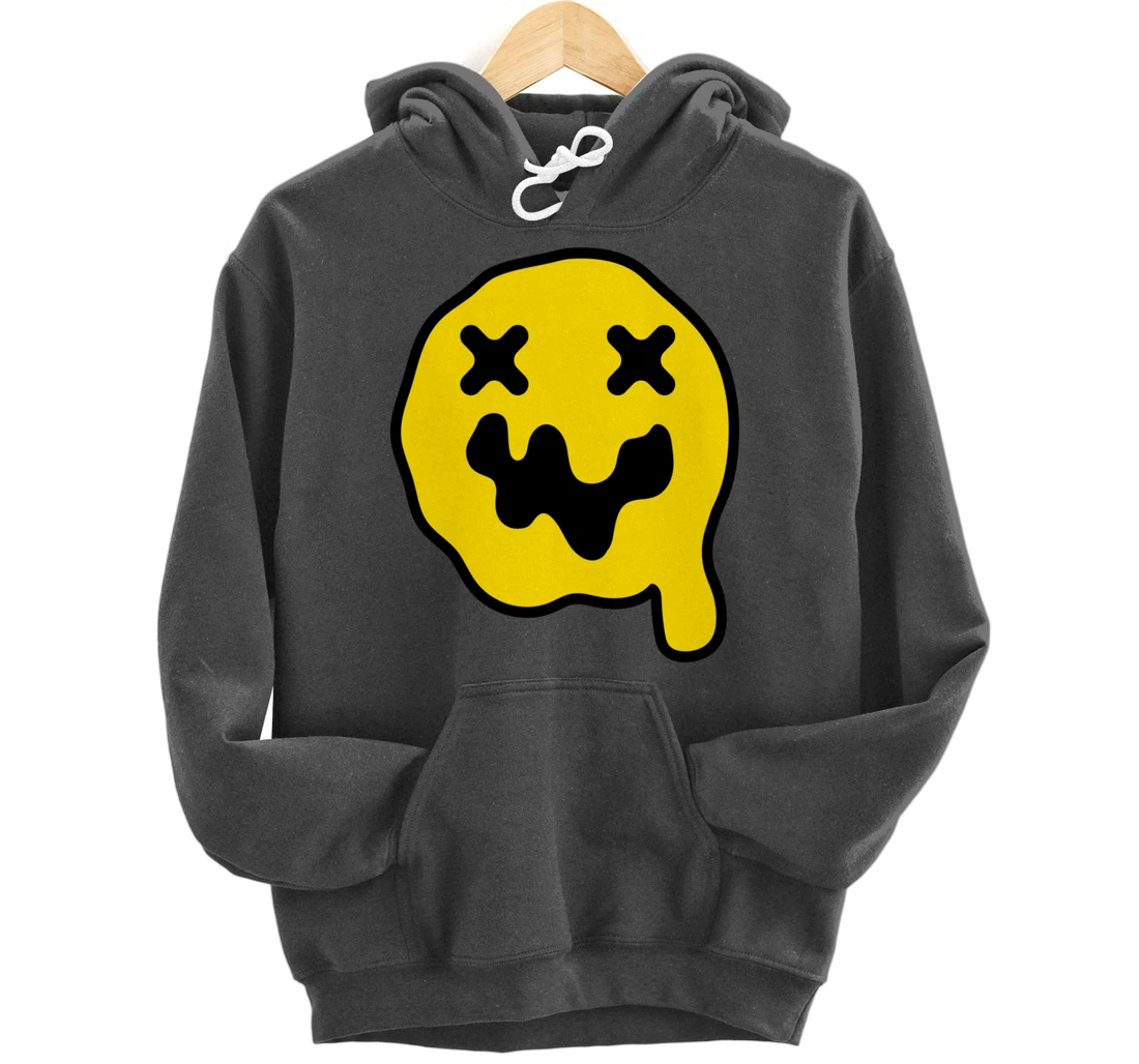 Dripping smiley face discount hoodie