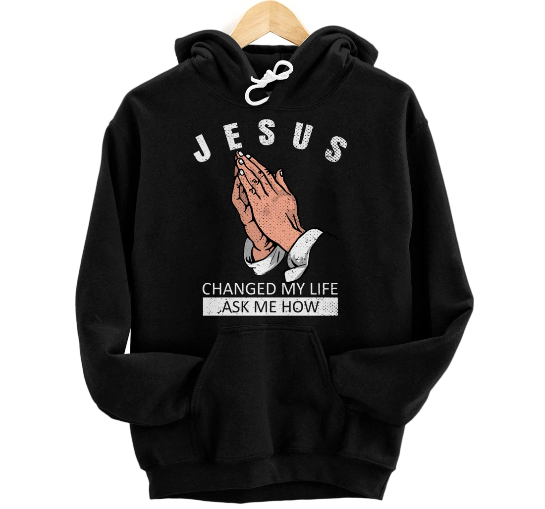 Personalized God Savior Jesus Christ Devotee Christian Faith Prayer Jesus Pullover Hoodie