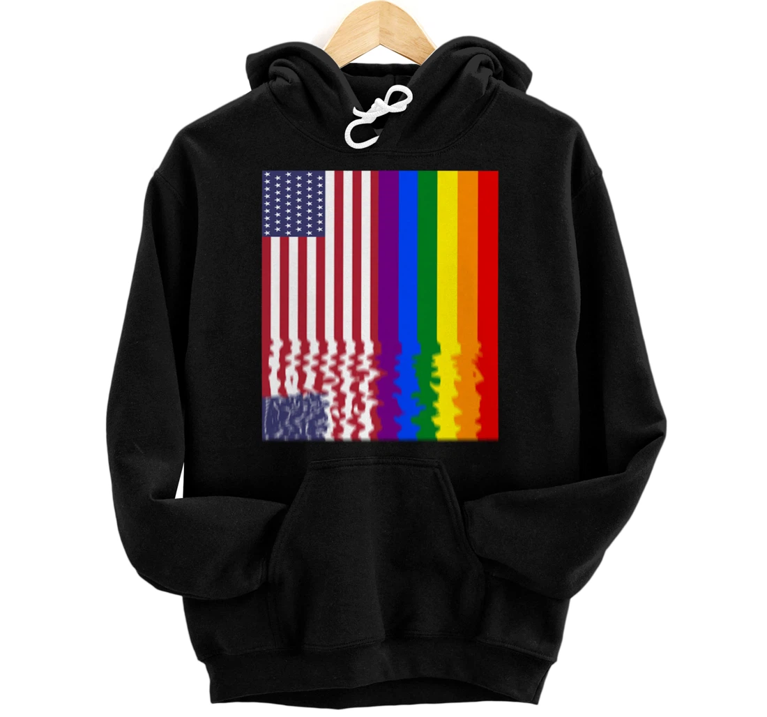 Personalized LGBT Gay Pride Lesbian Bisexual Transgender Pullover Hoodie