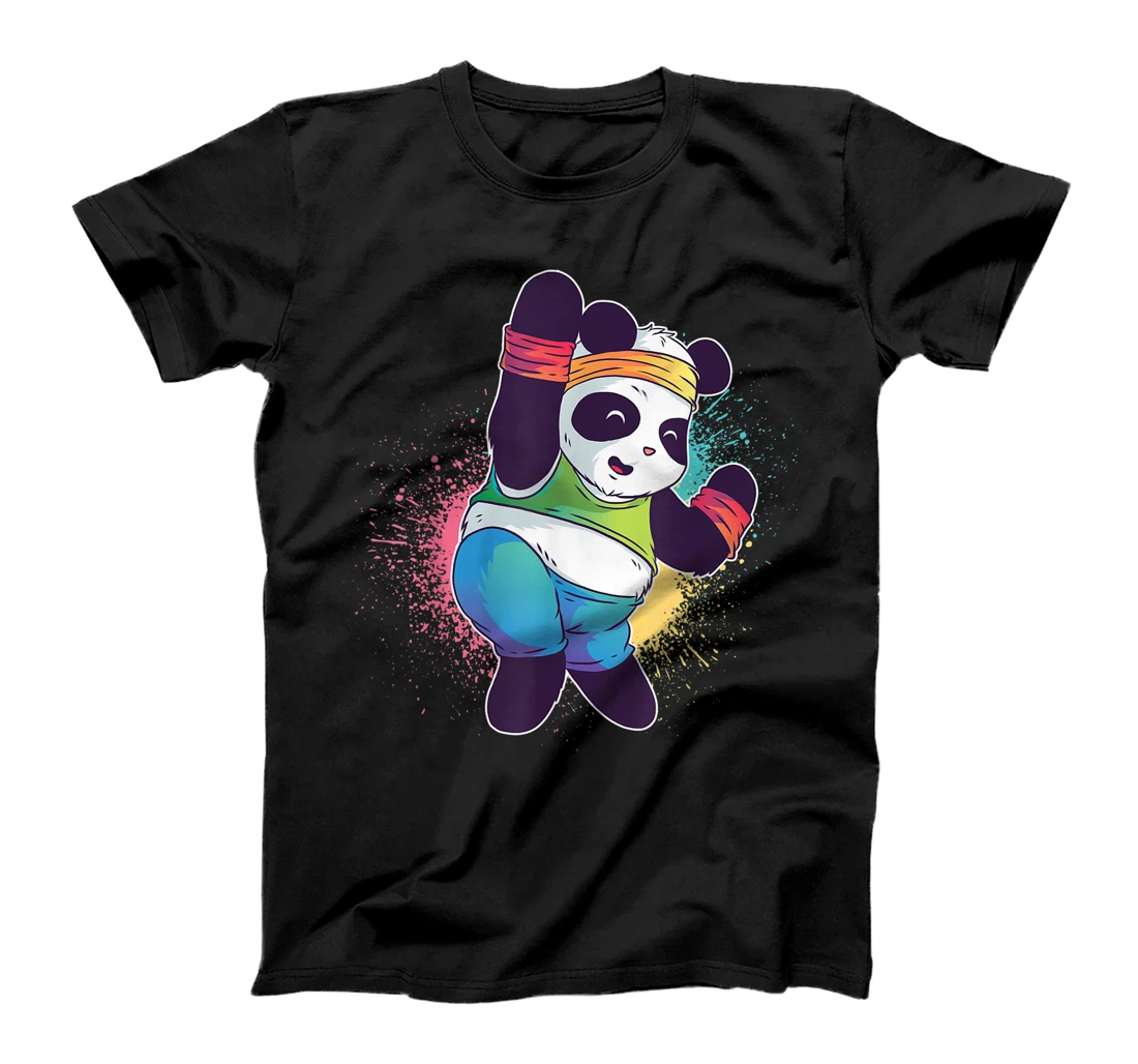 Funny vintage Panda dancing Retro funny Panda dancing T-Shirt, Kid T-Shirt and Women T-Shirt