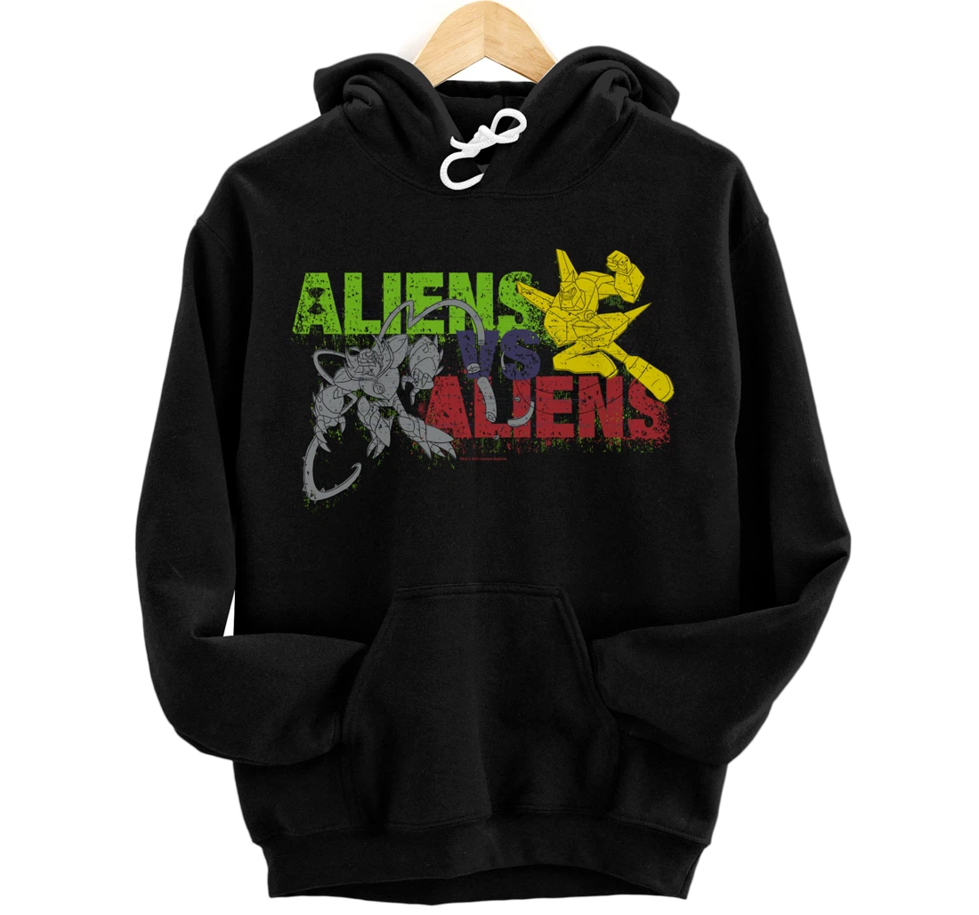 Personalized Ben 10 Aliens VS Aliens Pullover Hoodie