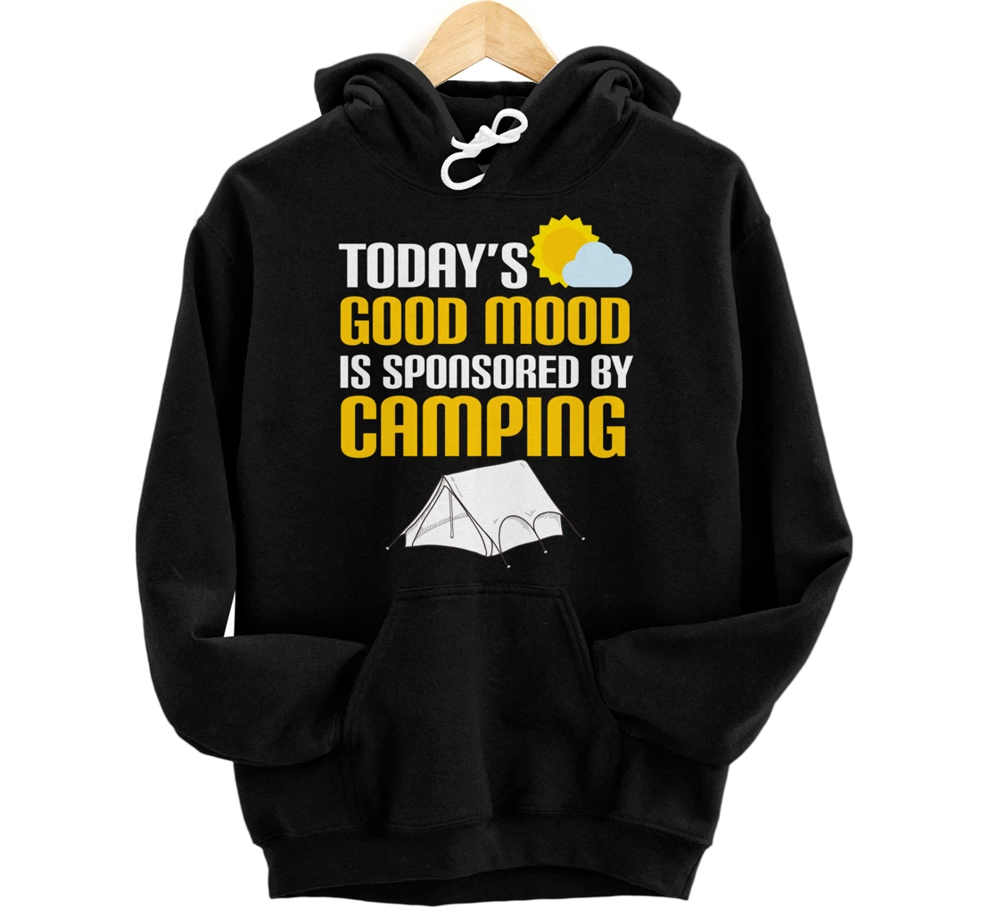 Personalized A bad day camping is better than a good day working funniest Pullover Hoodie