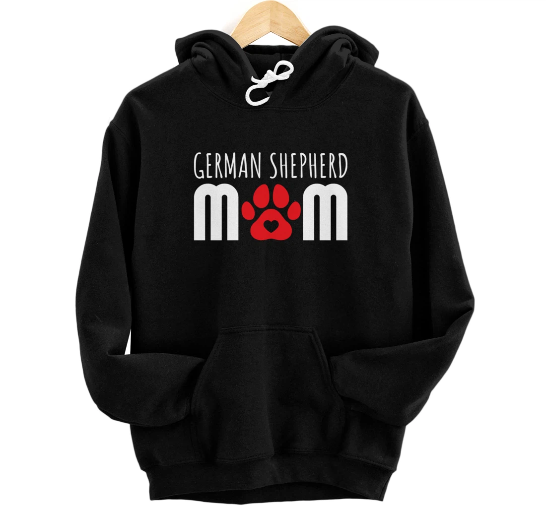 Personalized German Shepherd Dog Moms a dog lover Pullover Hoodie