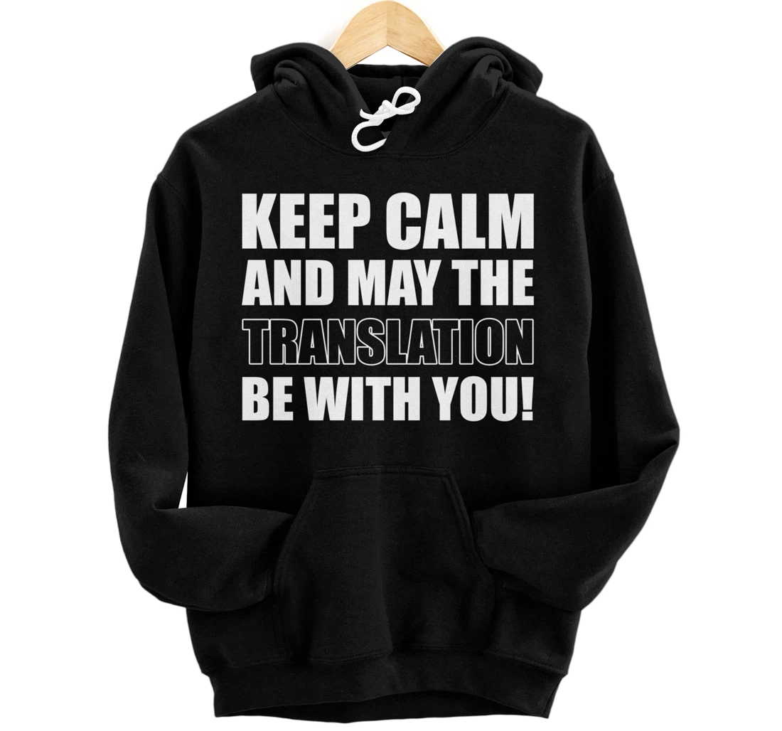 Personalized Keep Quiet Calm Person Pullover Hoodie