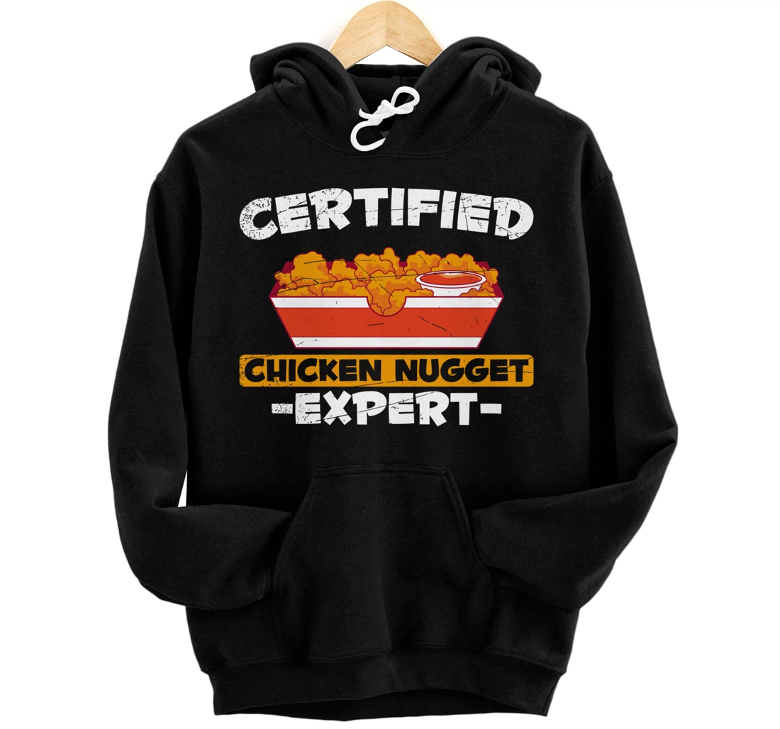 Personalized Funny Foodie Chicken Nuggets Lover Fast Food Chicken Nugget Pullover Hoodie