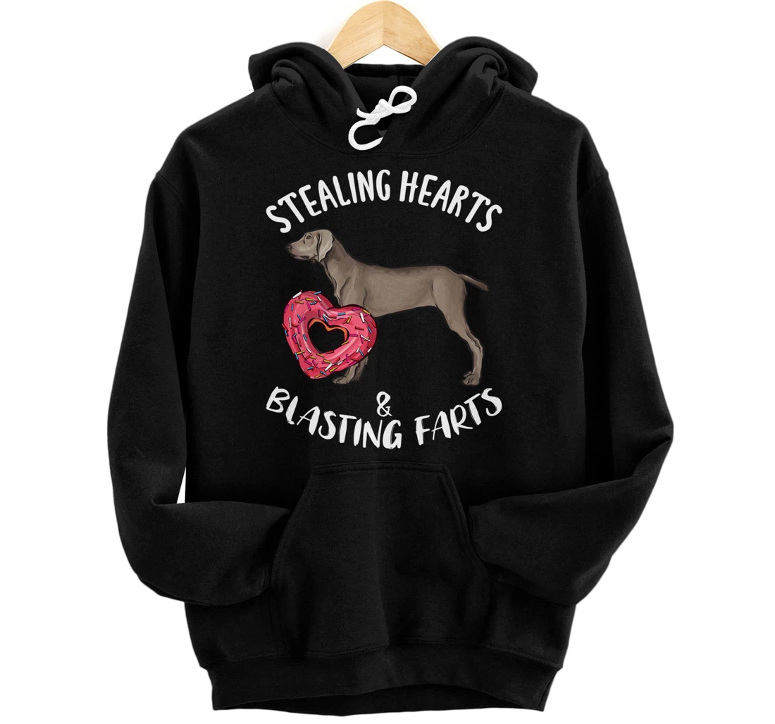 Personalized Stealing Hearts Blasting Farts Pointer Valentines Day Pullover Hoodie