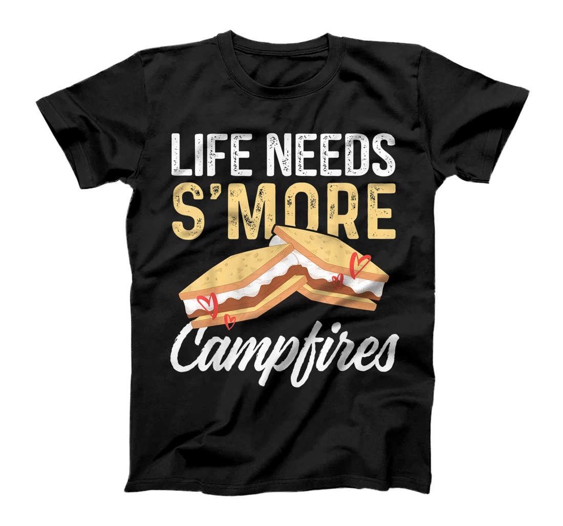 Personalized Camping Shirt S'More Campfires Family Hiking Tee S'mores T-Shirt, Kid T-Shirt and Women T-Shirt