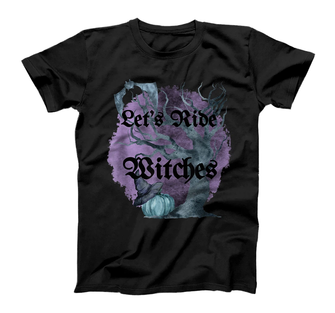 Personalized Let's Ride Witches T-Shirt, Women T-Shirt