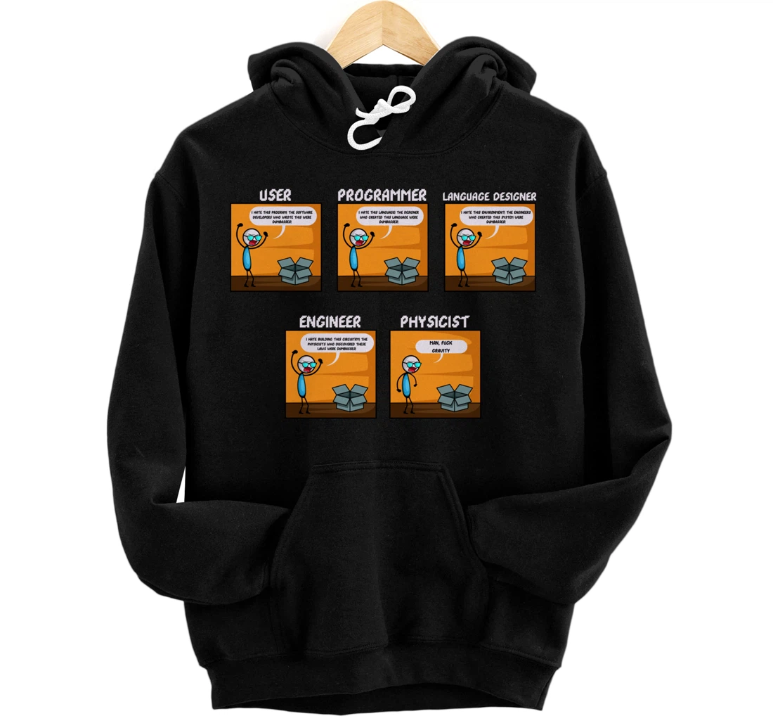 Hate Programmers Professional Gamer Pullover Hoodie