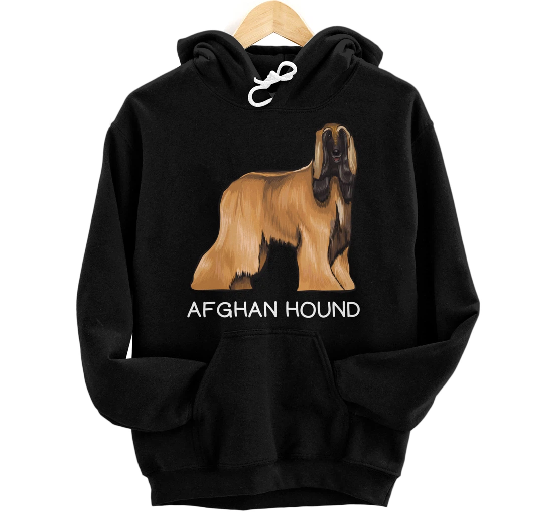 Personalized Afghan Hound Crazy Dog Lover Pullover Hoodie