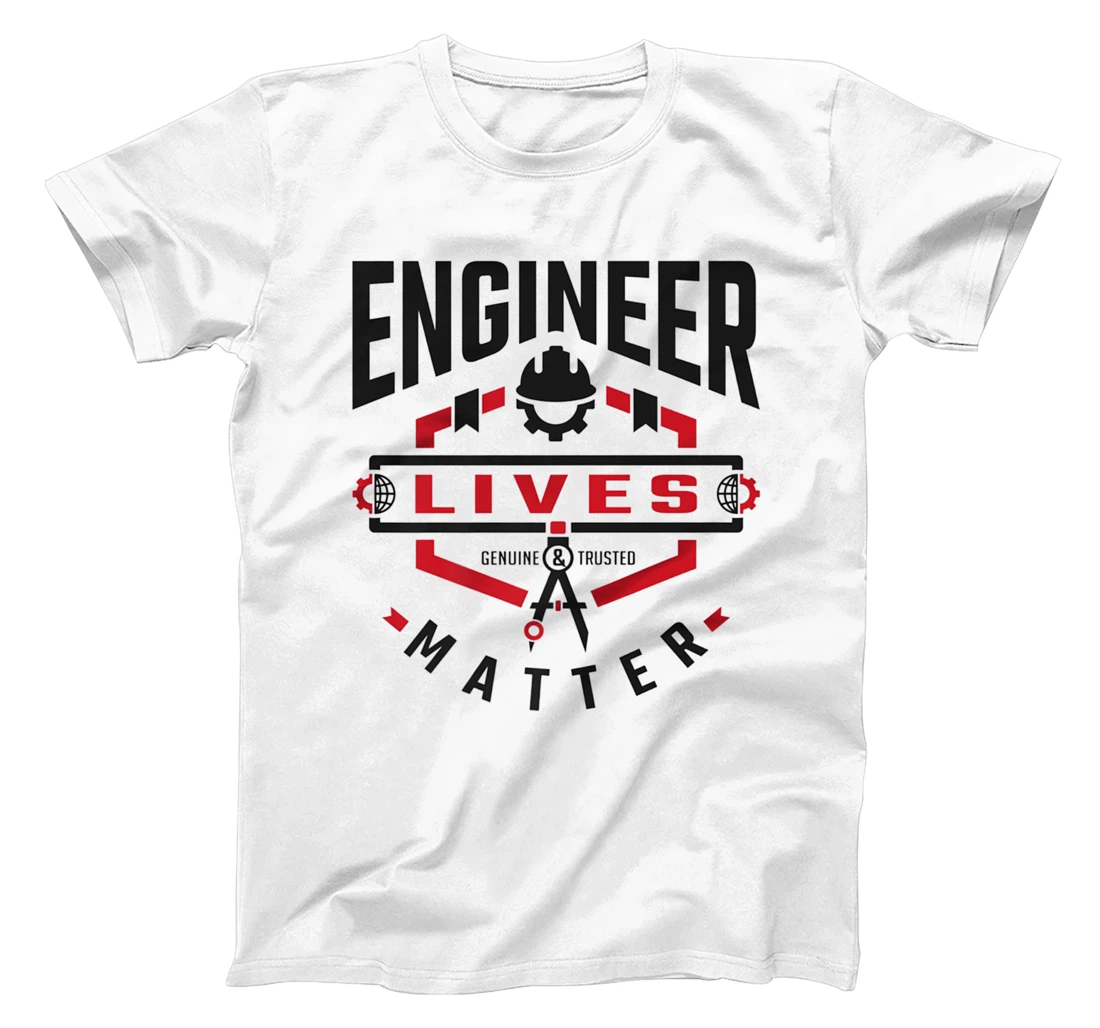 Personalized Womens Engineer Lives Matter T-Shirt, Kid T-Shirt and Women T-Shirt