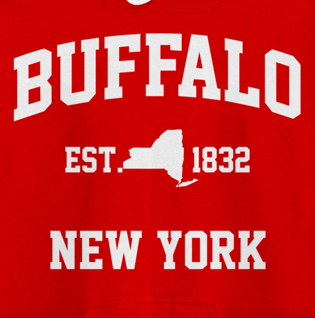 Buffalo New York Vintage Athletic Sports Est. 1832 USA Dark ...