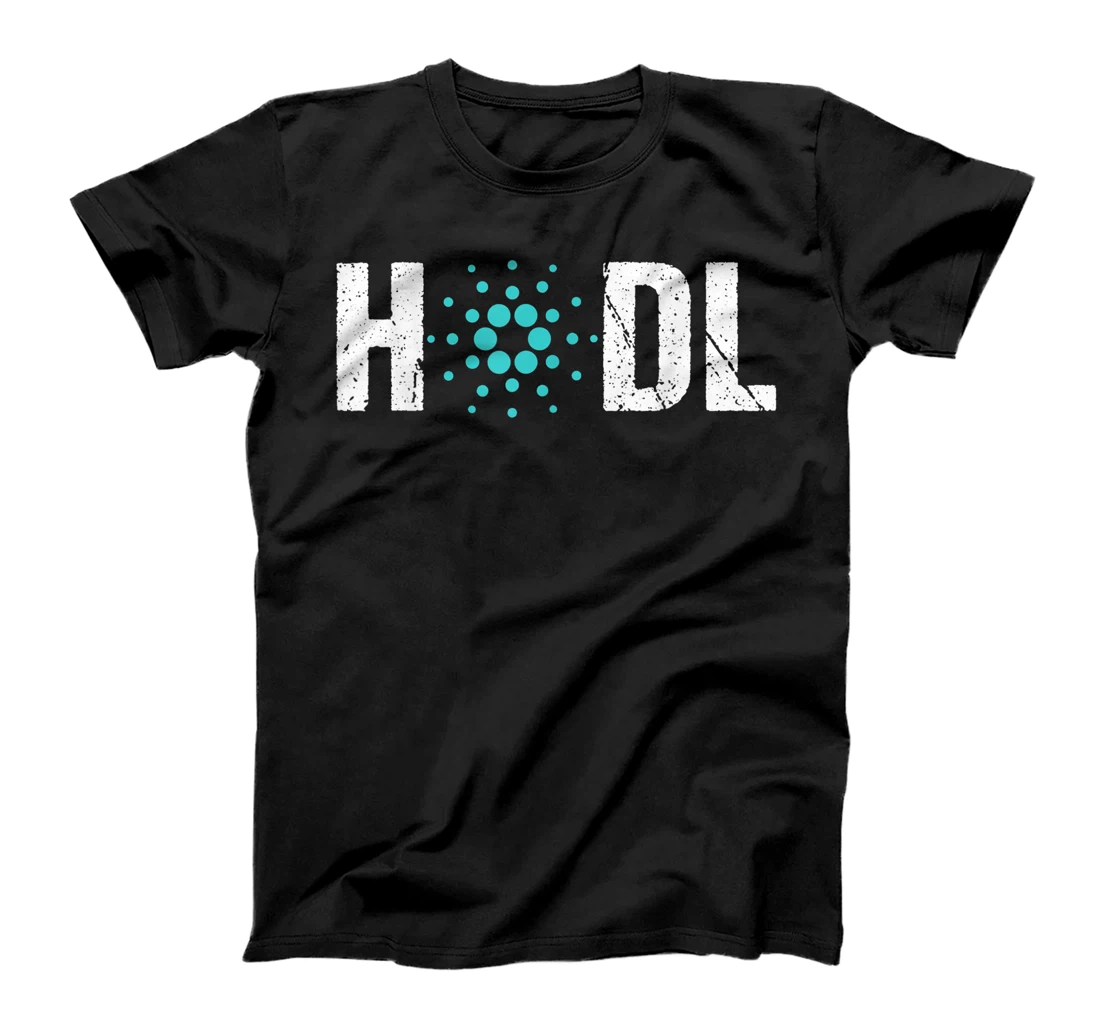 Personalized HODL-Cardano (ADA) Cryptocurrency Memes T-Shirt, Kid T-Shirt and Women T-Shirt