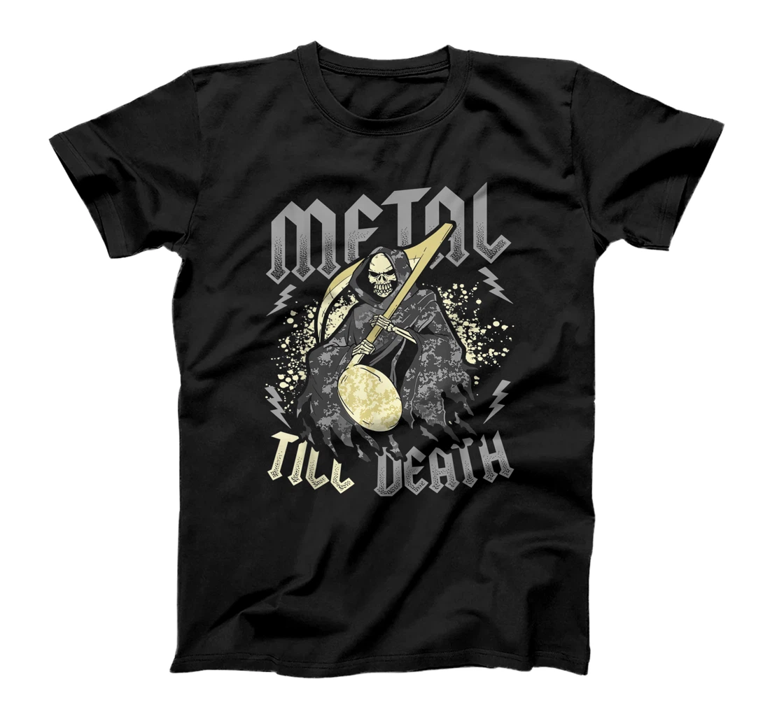 Personalized Metal Till Death Heavy Metal Band Death Metal T-Shirt, Women T-Shirt