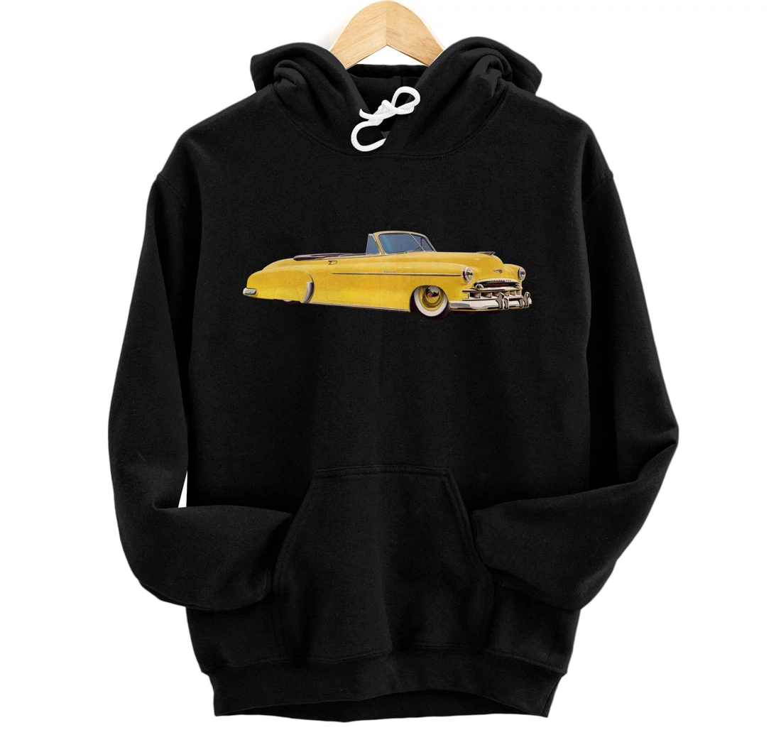 1949 BelAir Conv Low Rider Kustom Lead Sled Custom Hot Rod Pullover Hoodie