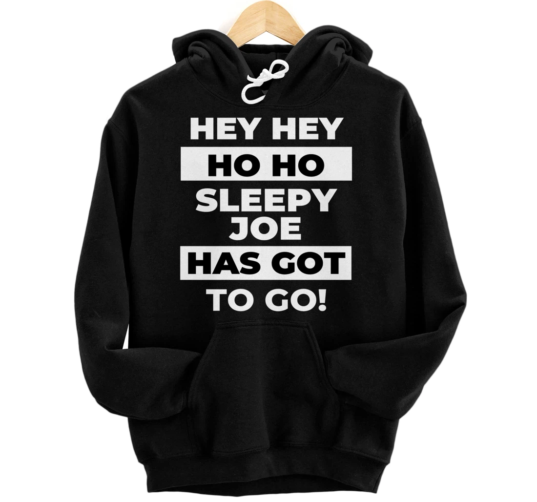 Sleepy Joe Anti Biden Political Pullover Hoodie