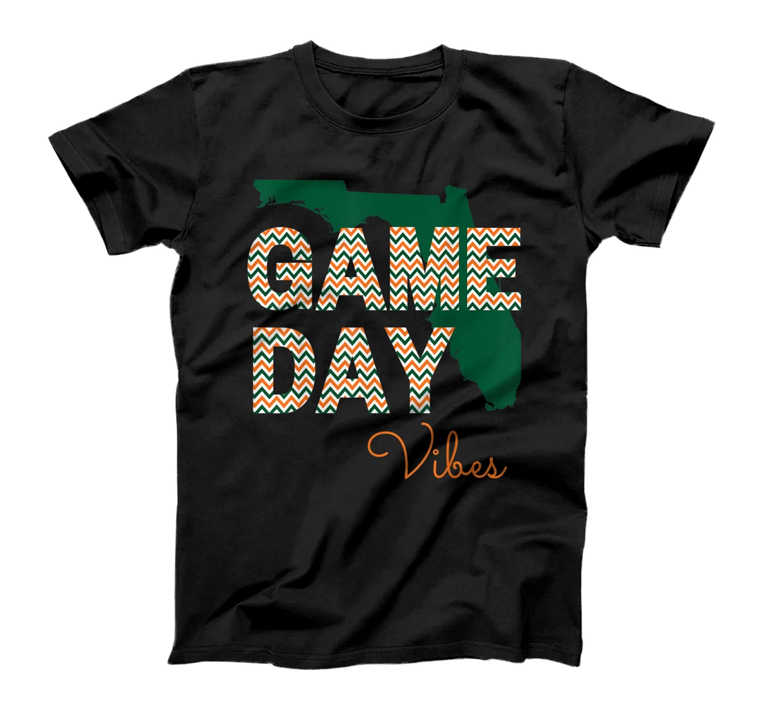 Miami Football Game Day Vibes Fall Tailgate Hurricane T-Shirt, Kid T-Shirt and Women T-Shirt