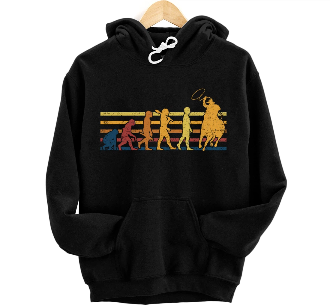 Personalized Roping Roper Cowboy Pullover Hoodie