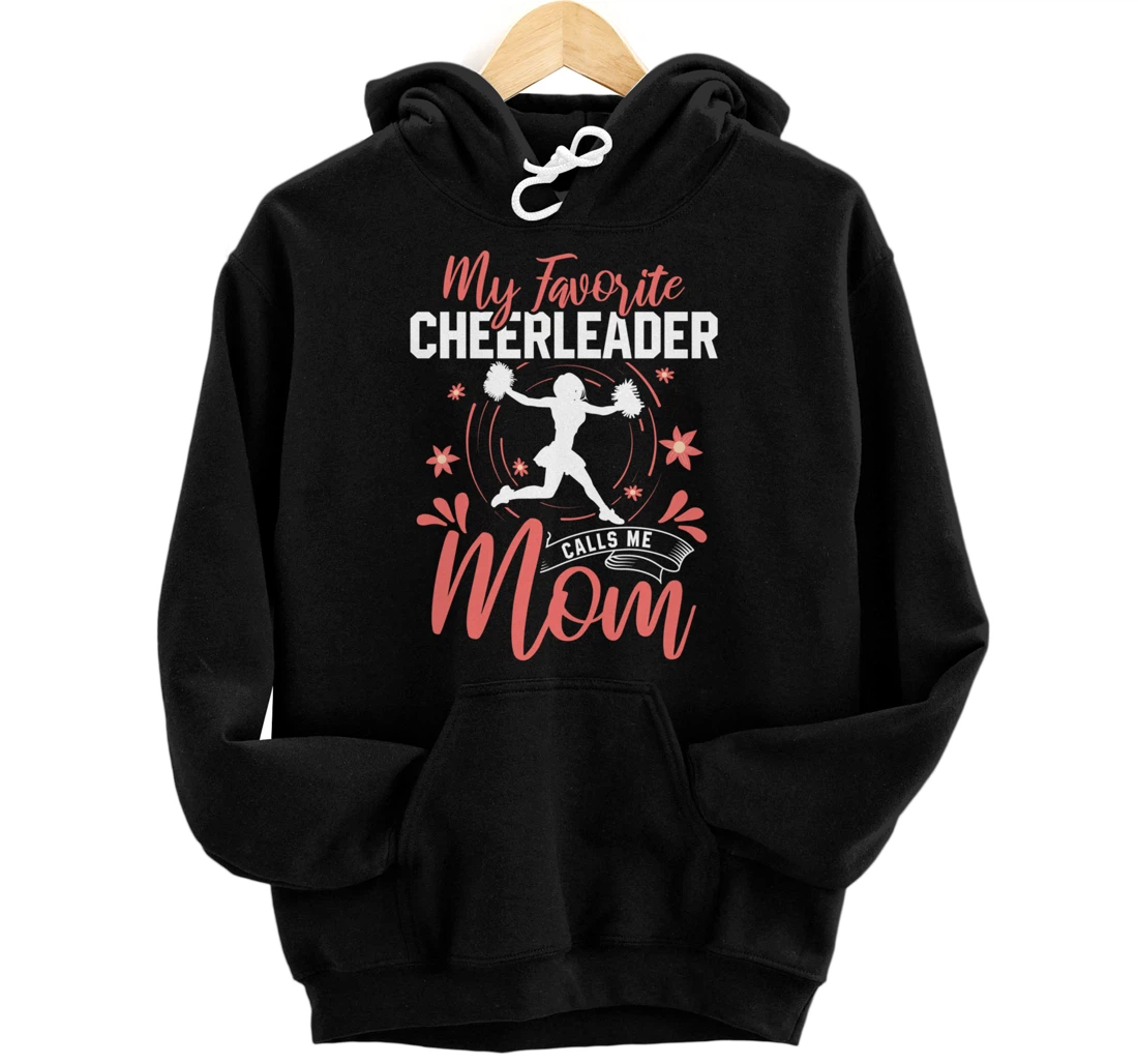 Personalized Funny Cheerleading Mom Cheer Mom of Cheerleader Girl Pullover Hoodie