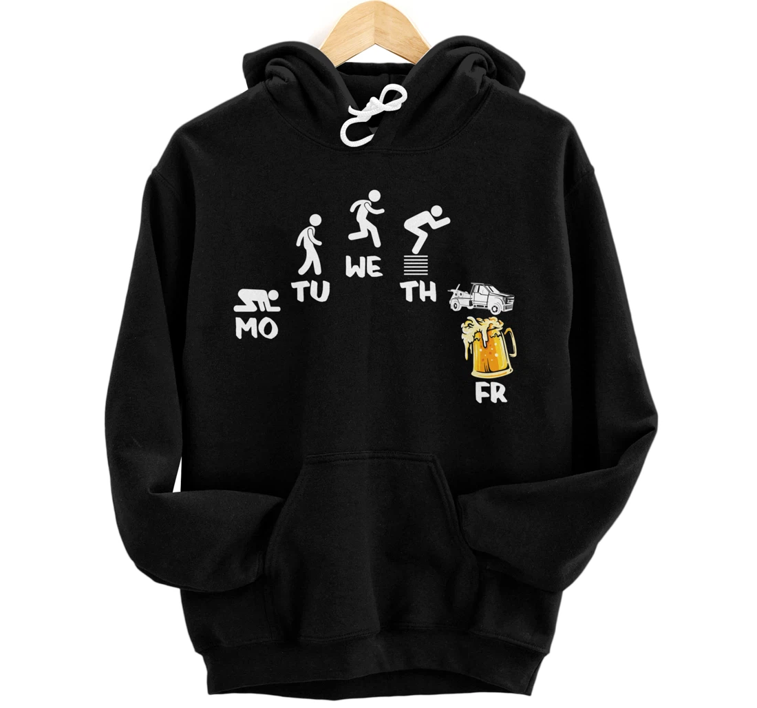 Personalized Funny Wrecker Breakdown Recovery - Towing Tow Truck Driver Pullover Hoodie