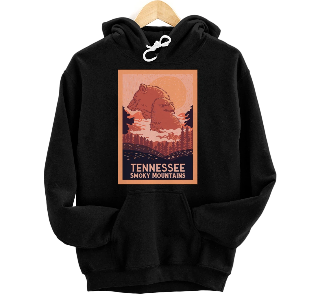 Tennessee smoky mountains Pullover Hoodie