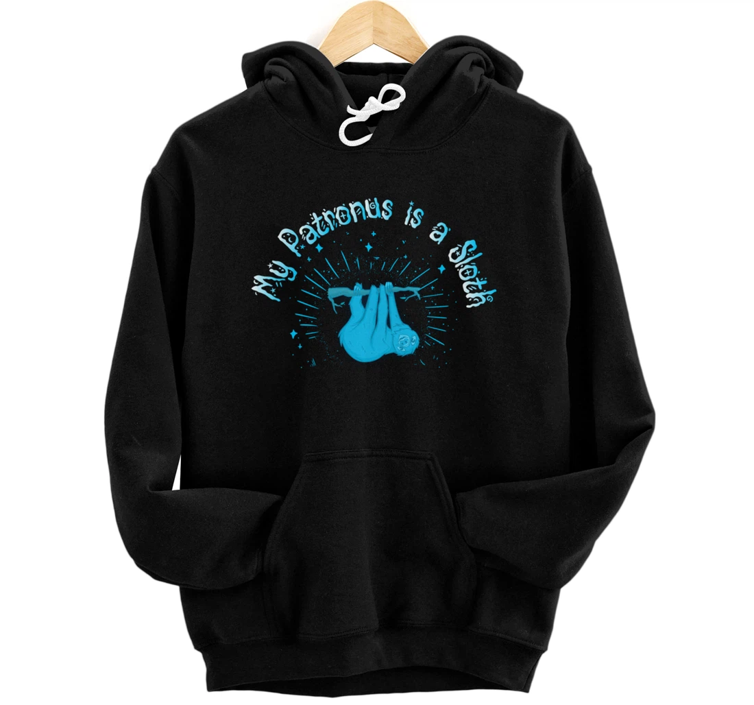 Personalized My Patronus is a Sloth funny sarcastic magic animals Pullover Hoodie
