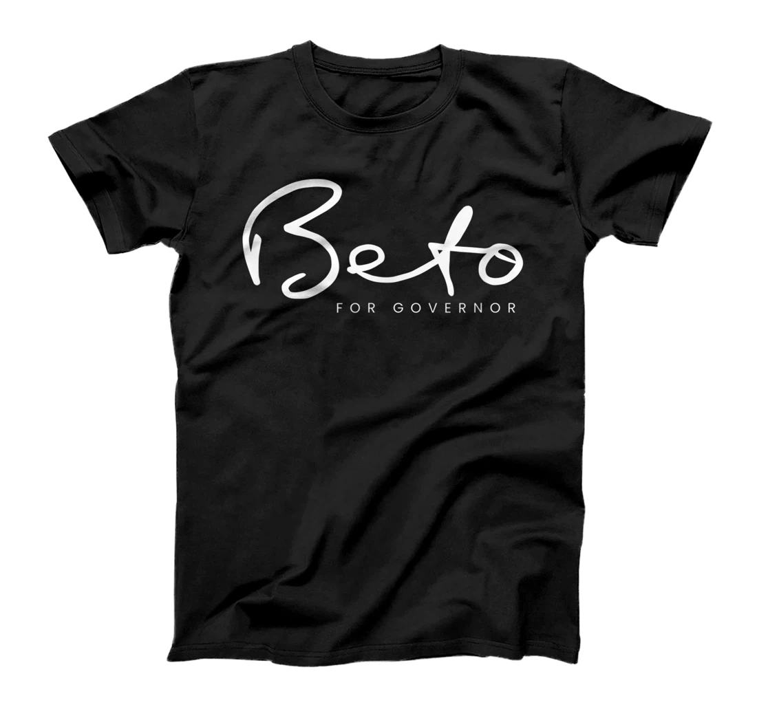 Personalized Womens Beto 2022 Beto O'Rourke For Governor Texas Signature T-Shirt, Women T-Shirt