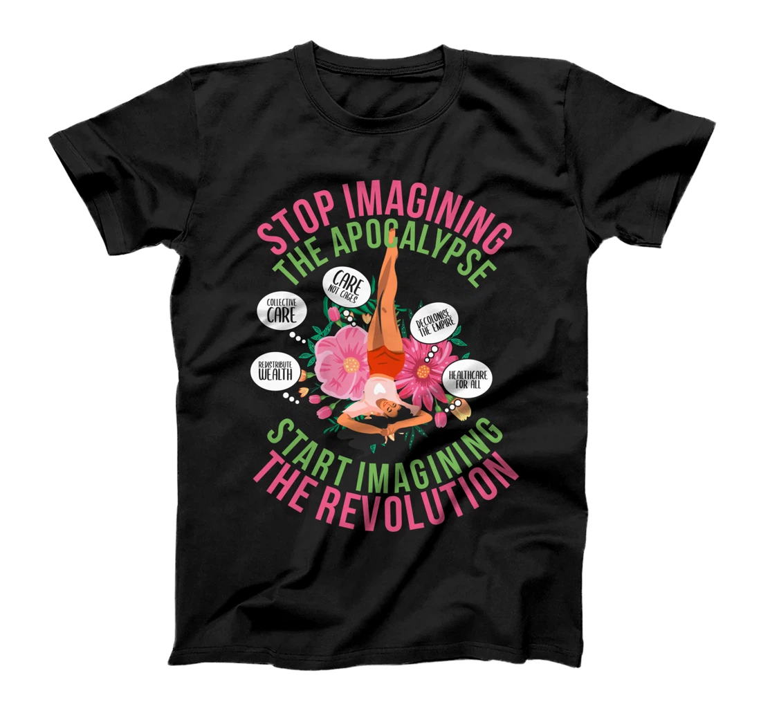 Personalized Start Imagining the Revolution Progressive Womens T-Shirt