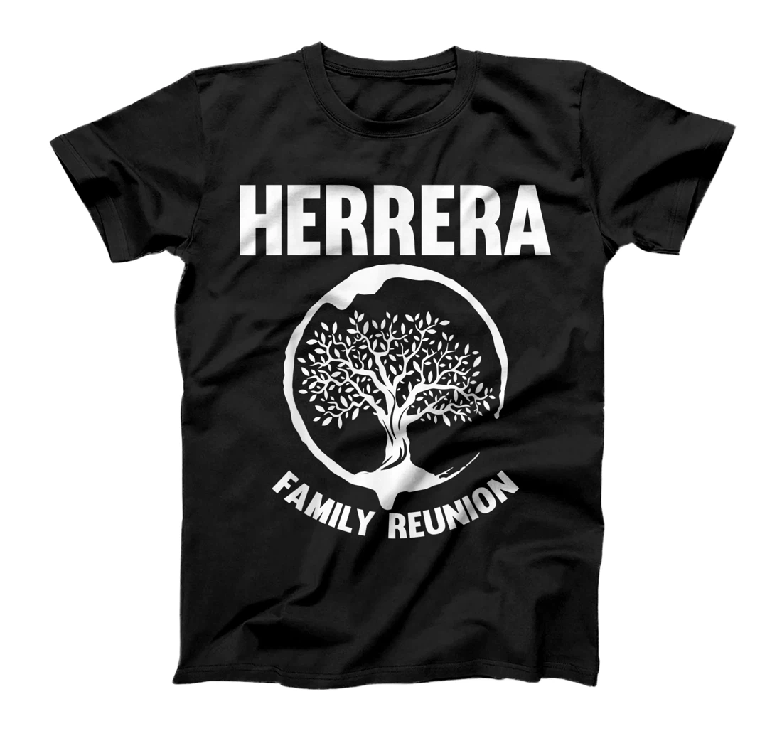 Family Surname Herrera Funny Reunion Last Name Tag T-Shirt, Women T-Shirt