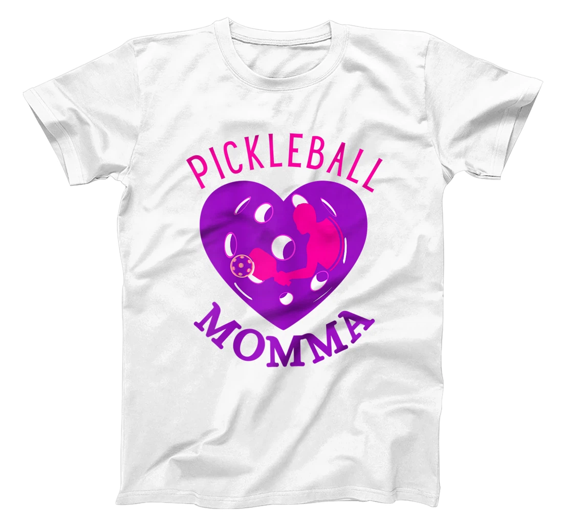 Womens Pickleball Momma,crazy lady pickleball player lovers,funny T-Shirt, Women T-Shirt