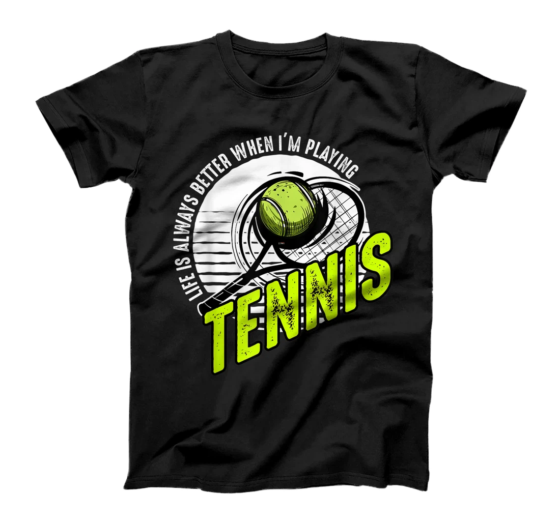 tennis tennis racket tennis ball tennis court tennis coach T-Shirt, Kid T-Shirt and Women T-Shirt