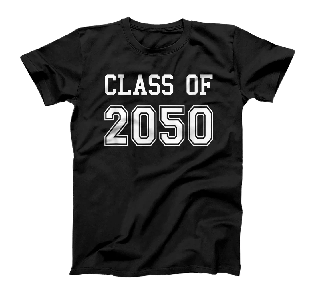 Personalized Class Of 2050 Graduation School Future Graduate T-Shirt, Kid T-Shirt and Women T-Shirt