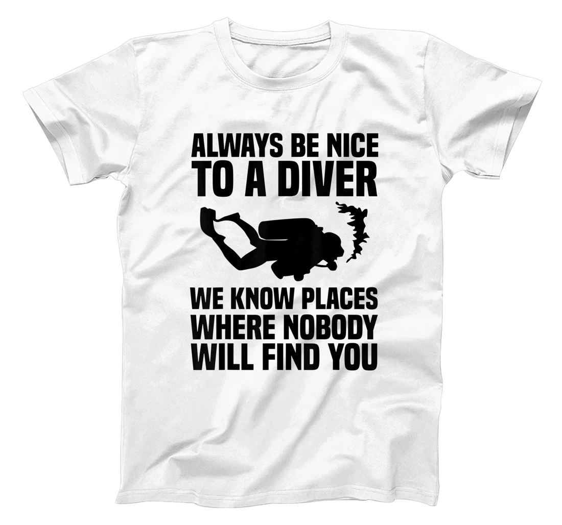 Personalized Cool Scuba Diving For Men Women Scuba Diver Underwater Lover T-Shirt, Kid T-Shirt and Women T-Shirt